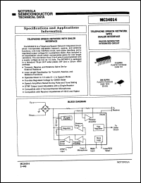 Click here to download MC34014DW Datasheet