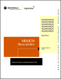 Click here to download MC68HC908QY1CDW Datasheet