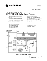 Click here to download DSP56F802TA80 Datasheet