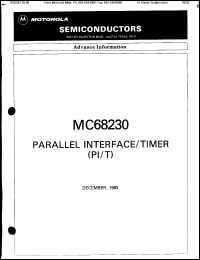 Click here to download MC68230G12 Datasheet