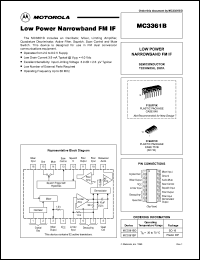 Click here to download MC3361BD Datasheet