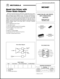 Click here to download MC3487P Datasheet