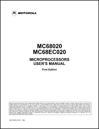 Click here to download MC68EC020RP25 Datasheet