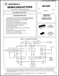 Click here to download MC13062D Datasheet