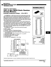 Click here to download MCM60L256AFC10R2 Datasheet