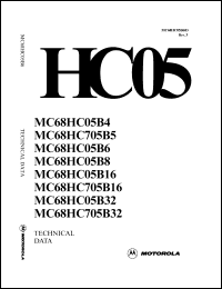 Click here to download MC68HC705B32VFU Datasheet