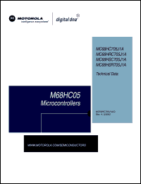 Click here to download MC68HSC705J1ADW Datasheet