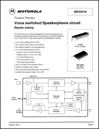 Click here to download MC33318DW Datasheet