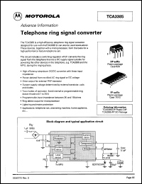 Click here to download TCA3385 Datasheet