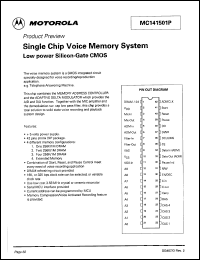 Click here to download MC141501P Datasheet