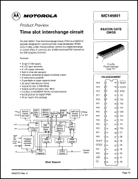 Click here to download MC145601P Datasheet