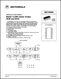 Click here to download MC145402L Datasheet