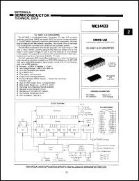 Click here to download MC14433DW Datasheet