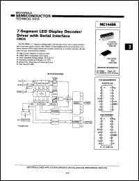 Click here to download MC14499DW Datasheet