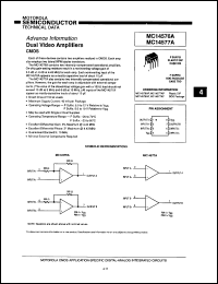 Click here to download MC14576AF Datasheet