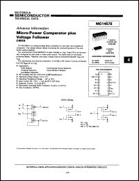 Click here to download MC14578P Datasheet