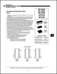 Click here to download MC145028DW Datasheet