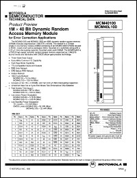 Click here to download MCM40100S80 Datasheet