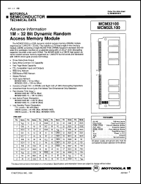 Click here to download MCM32L100S10 Datasheet