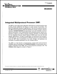 Click here to download MC68302IRC16 Datasheet