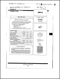 Click here to download MRF412 Datasheet