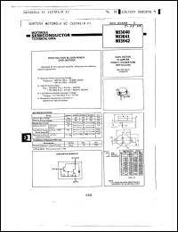Click here to download MJ3041 Datasheet