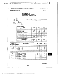 Click here to download MMT3546 Datasheet