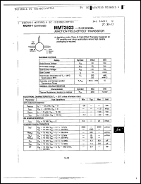 Click here to download MMT3823 Datasheet