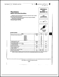 Click here to download MCR264-10 Datasheet