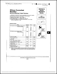 Click here to download MCR3918-3 Datasheet