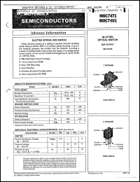 Click here to download MOC74T1 Datasheet