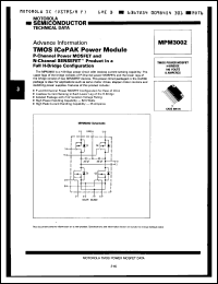 Click here to download MPM3002 Datasheet