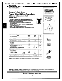 Click here to download MTM5N40 Datasheet