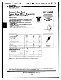 Click here to download MTP12N05 Datasheet