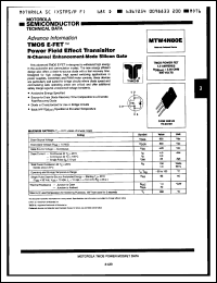 Click here to download MTW4N80 Datasheet