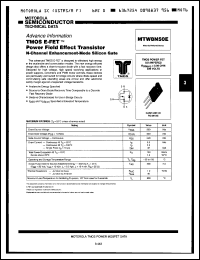 Click here to download MTW8N50 Datasheet