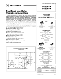 Click here to download MC33079D Datasheet