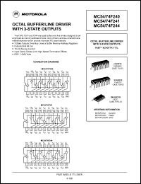 Click here to download MC74F2444 Datasheet