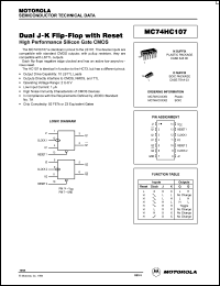 Click here to download MC75HC107 Datasheet