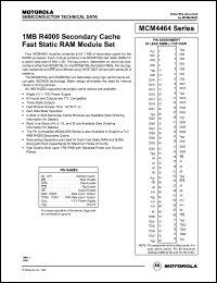 Click here to download MCM4464 Datasheet