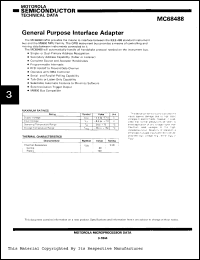 Click here to download MC68488P Datasheet