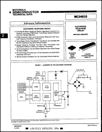 Click here to download MC34010FN Datasheet