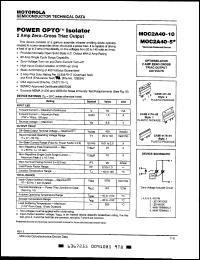 Click here to download MOK2A40-10 Datasheet