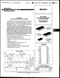 Click here to download MC10319DW Datasheet
