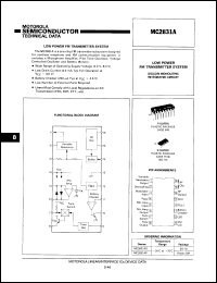 Click here to download MC2831AD Datasheet