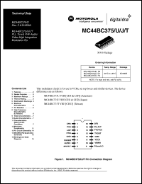 Click here to download MC44BC375TD Datasheet