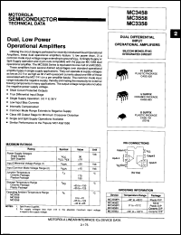 Click here to download MC3458U Datasheet