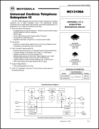 Click here to download MC13109AFB Datasheet