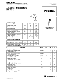 Click here to download P2N2222 Datasheet