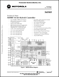 Click here to download 56F805 Datasheet